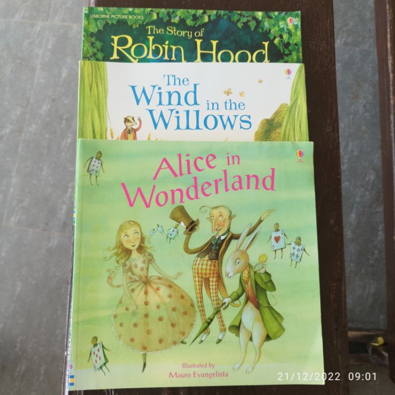 classic stories for beginners(Alice in Wonderland, Robin Hood, Wind in ...