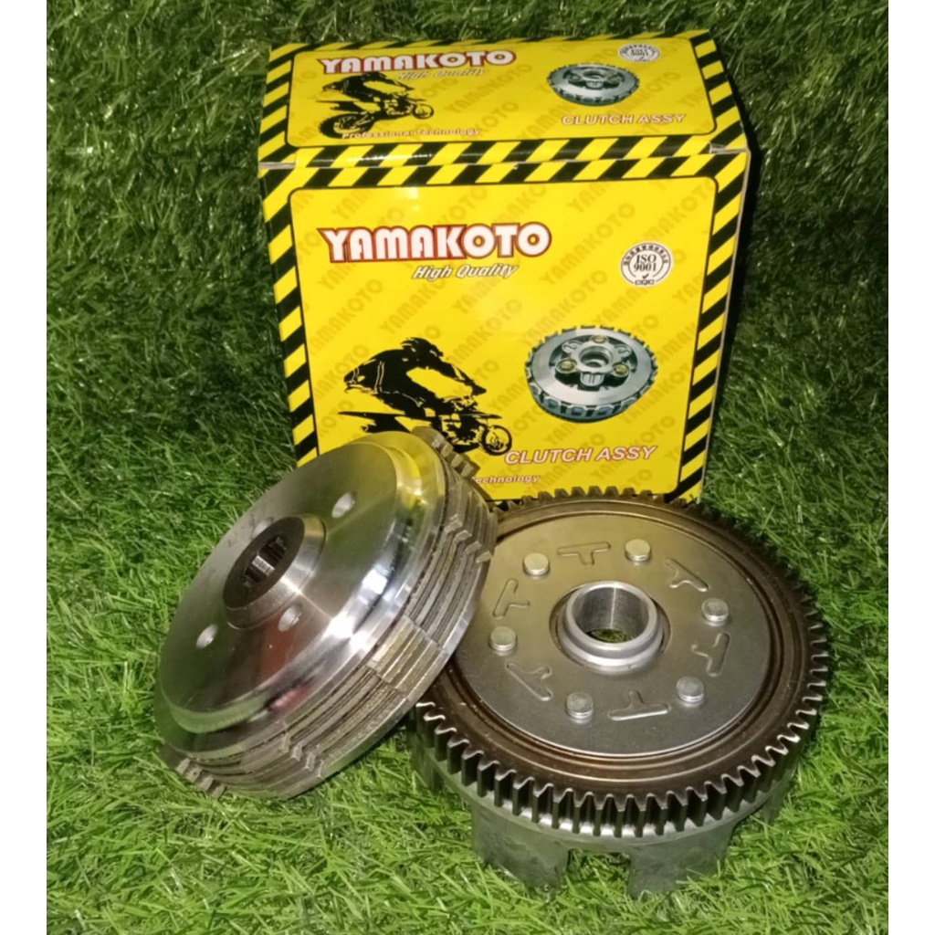 CLUTCH HOUSING & CLUTCH HUB ASSY HONDA XRM 110 & WAVE100 ( SET