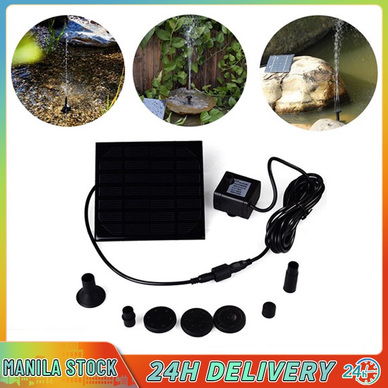 Solar Water Pump Fountain Kit for Garden Decoracion Pool Pond Fountain