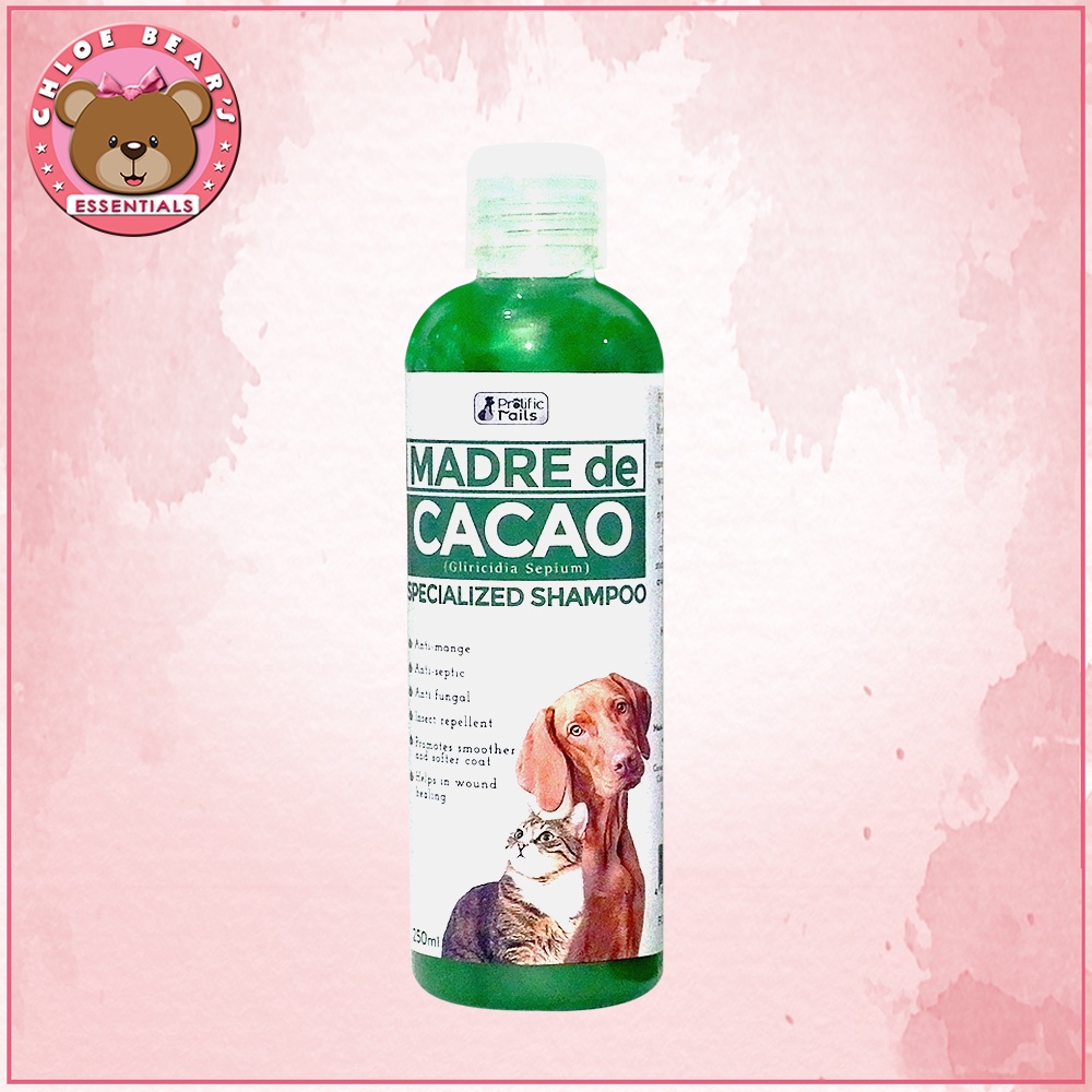 BOB250mL Pure Madre De Cacao Shampoo Anti mange, Anti fungal, Anti