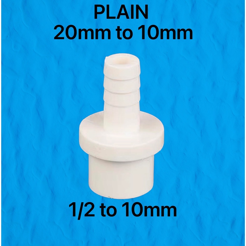 PVC Hose Quick Connector PVC Pipe Adapter 20mm , 25mm to 8/10/12/14/16