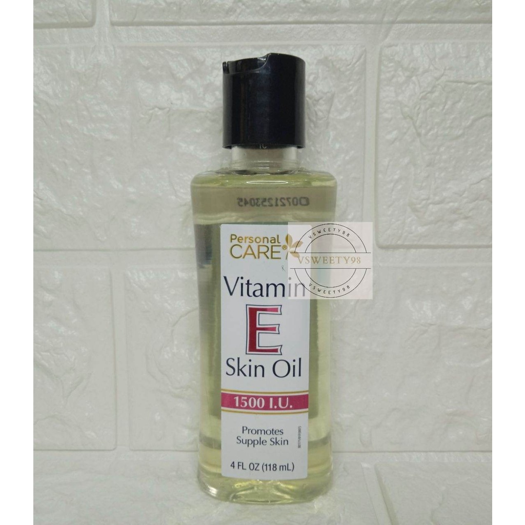 Personal Care Vitamin E Skin Oil (118 ml) Shopee Philippines