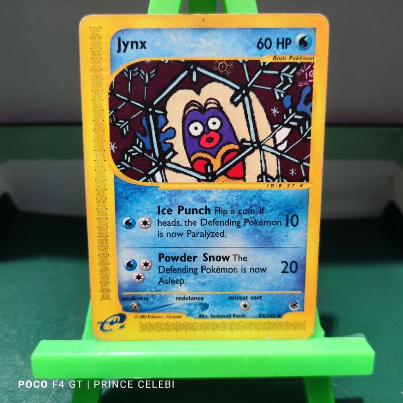 Pokemon TCG - Jynx - Expedition Base Set | Shopee Philippines