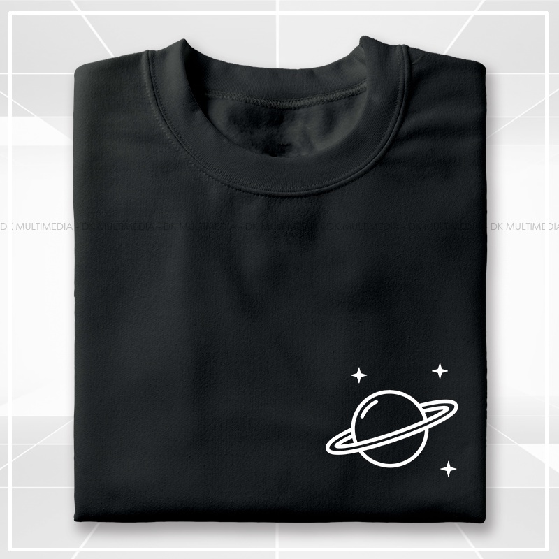 Saturn Tshirt Minimalistic Unisex DS Korean Tshirt Tee printed Shirt ...