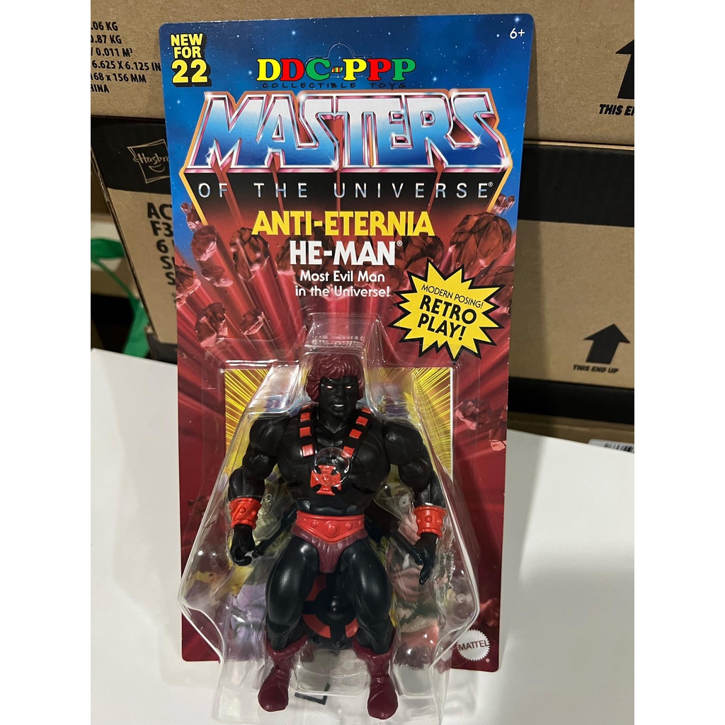 Masters Of The Universe Origins - Action Figure Anti-Eternia He-Man 14 Cm Con Accessori - HDR92 - 3