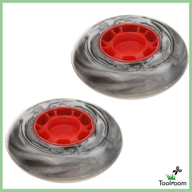 [ 1 Pair Durable Outdoor Inline Roller Skate Replacement Wheels 72mm
