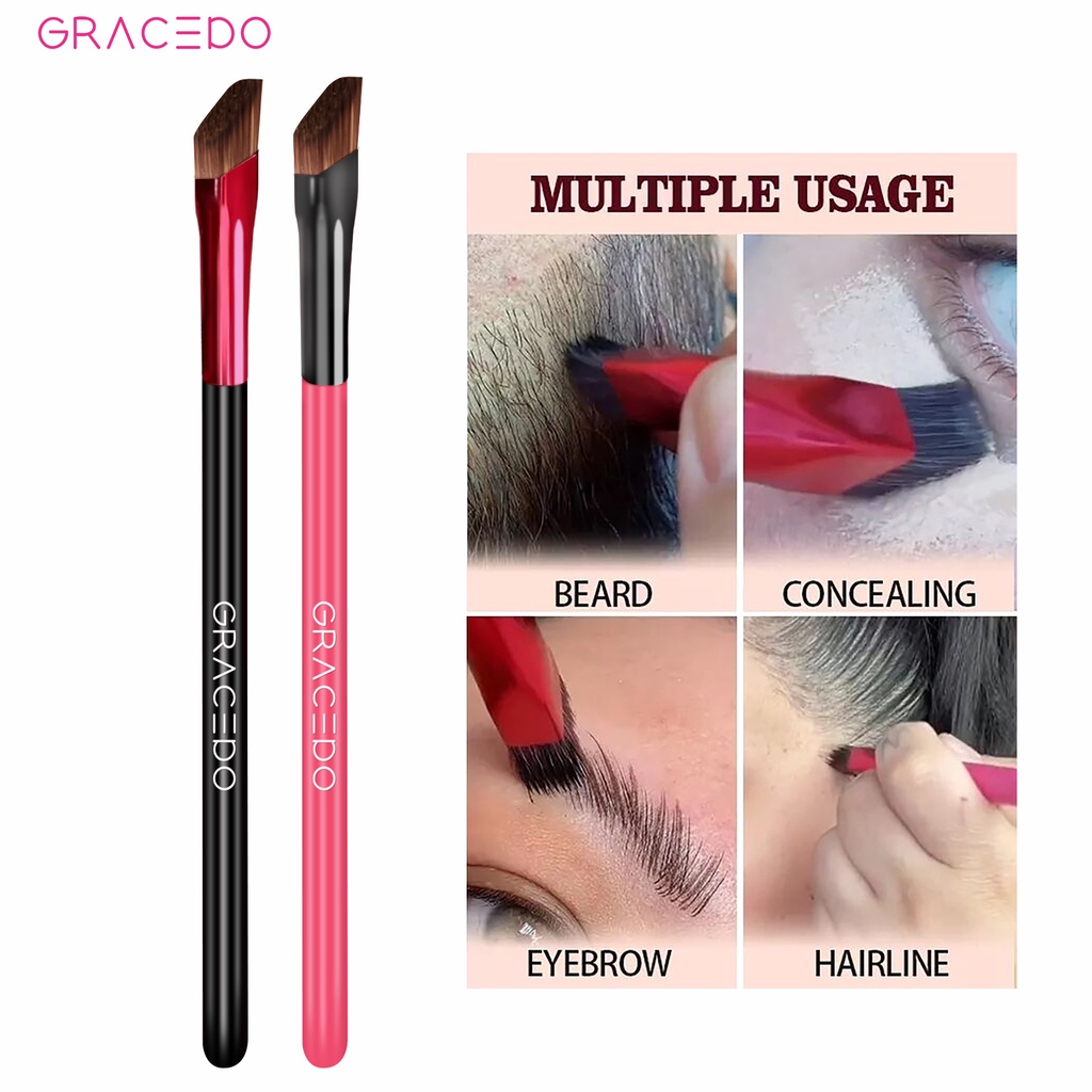 GRACEDO 2023 New Design Multi Function Wild Eyebrow Square Brush for