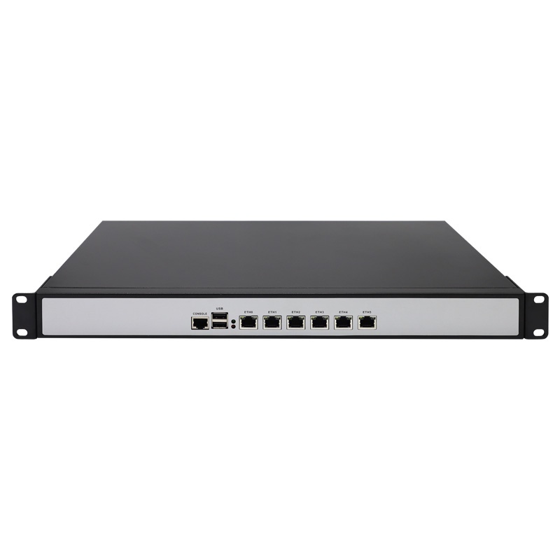 1U Rackmount Intel Core i7 7500U Dual Core PC Firewall Server With 6 ...