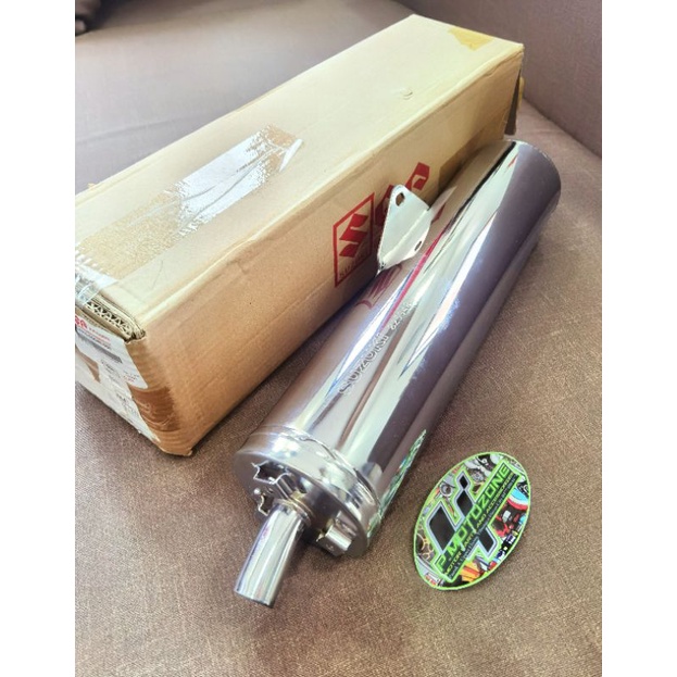 Muffler/Canister Set Raider 150 Reborn/Raider 150Fi SGP With Stainless