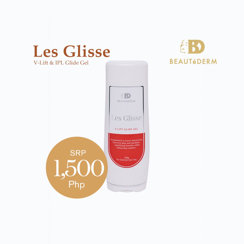 BEAUTEDERM Les Glisse V-Lift/IPL Glide Gel (250g) | Shopee Philippines