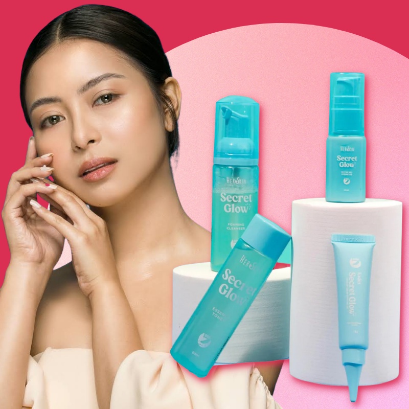 Her Skin Secret Glow Set by Kath Melendez to Removes Pimples Dark Spots