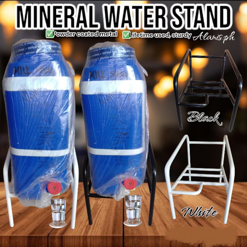 Gallon Rack / Mineral Water Stand/ Power coated Metal | Shopee Philippines