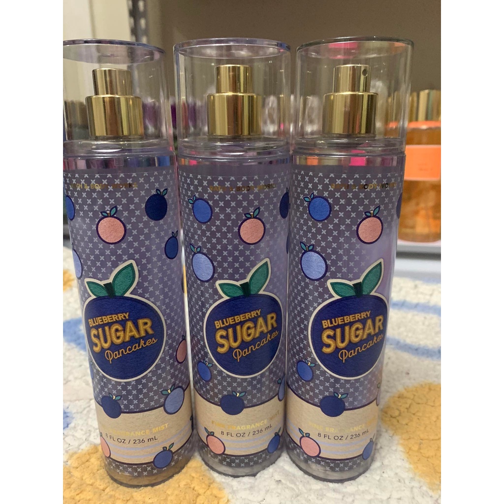 Bath And Body Works Blueberry Sugar Pancakes 236ml Shopee Philippines