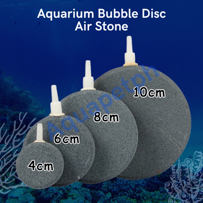 Aquarium Air Pump - Fish Tank Oxygen Bubble Stone Aerator, Silent Operation For Pond Or Tank