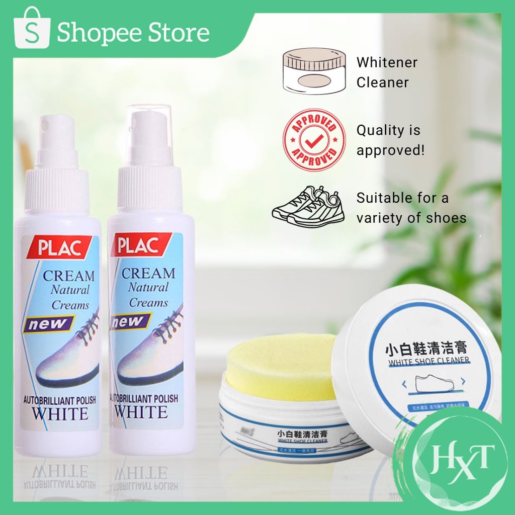 HXT New Plac Natural Cream Magic Shine And Clean Plac Auto Brilliant shoe polish Shopee Philippines