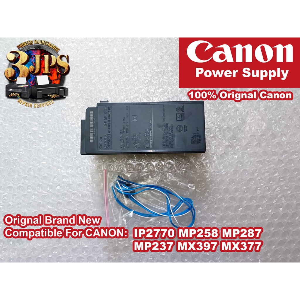 Original Canon Power Supply With Cable For Canon IP2770 MP237 MP258