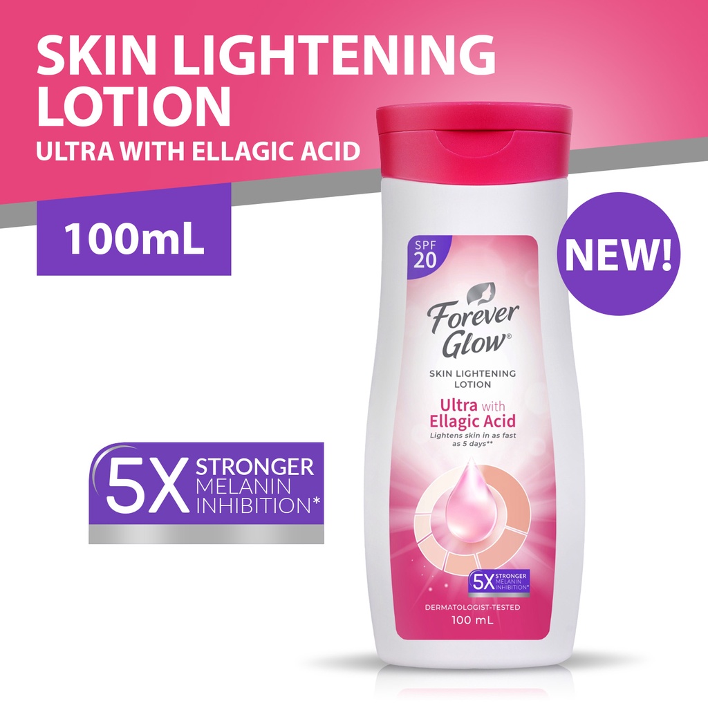 Forever Glow Ultra with Ellagic Acid Skin Lightening Lotion 100 ml