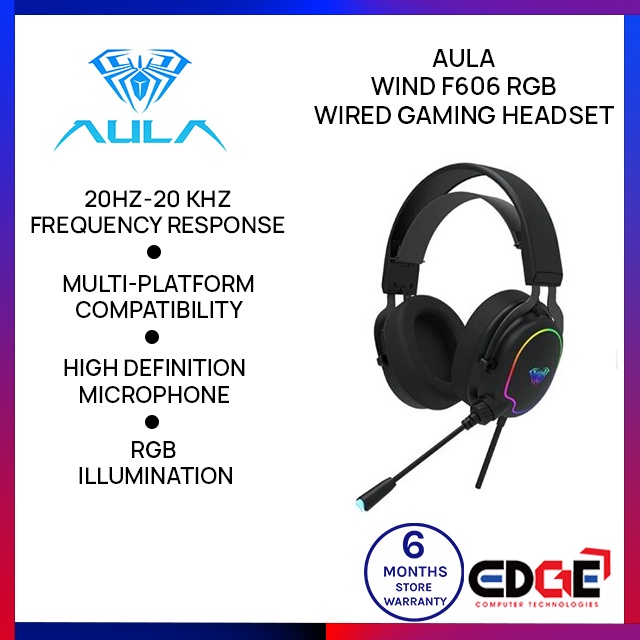 Wired Gaming Headset RGB Multi-Platform with Mic