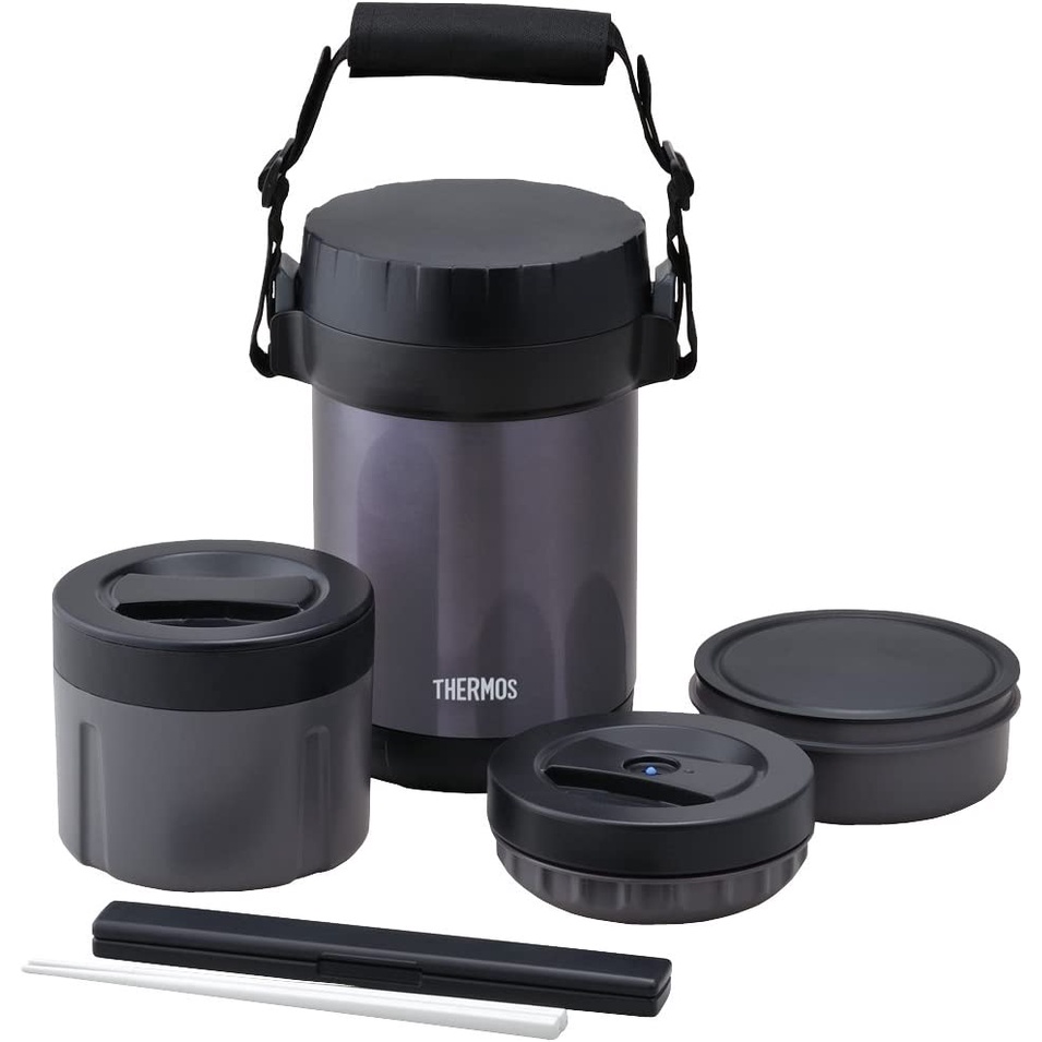 Thermos Lunch box, Stainless Lunch Jar, Midnight Blue JBG-1801 MDB ...