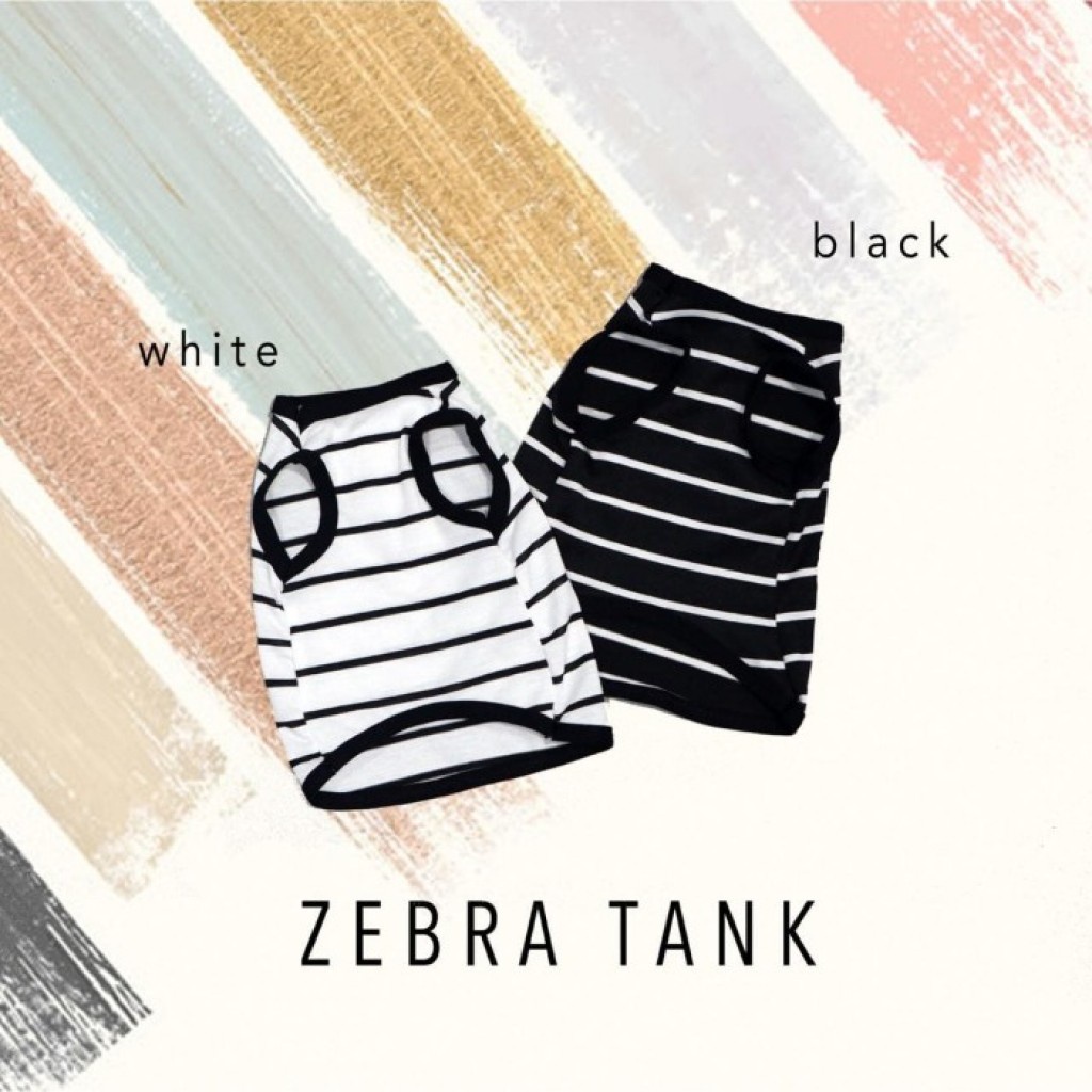 Zebra Tank Cat Clothes and Dog Clothes | Shopee Philippines