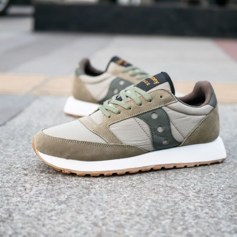 Saucony jazz on sale 18 olive