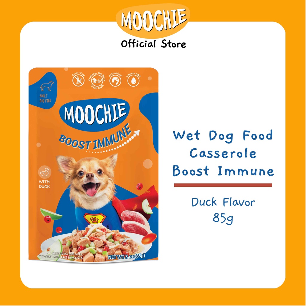 Moochie Wet Dog Food Casserole Assorted Flavors With Unique Benefits ...