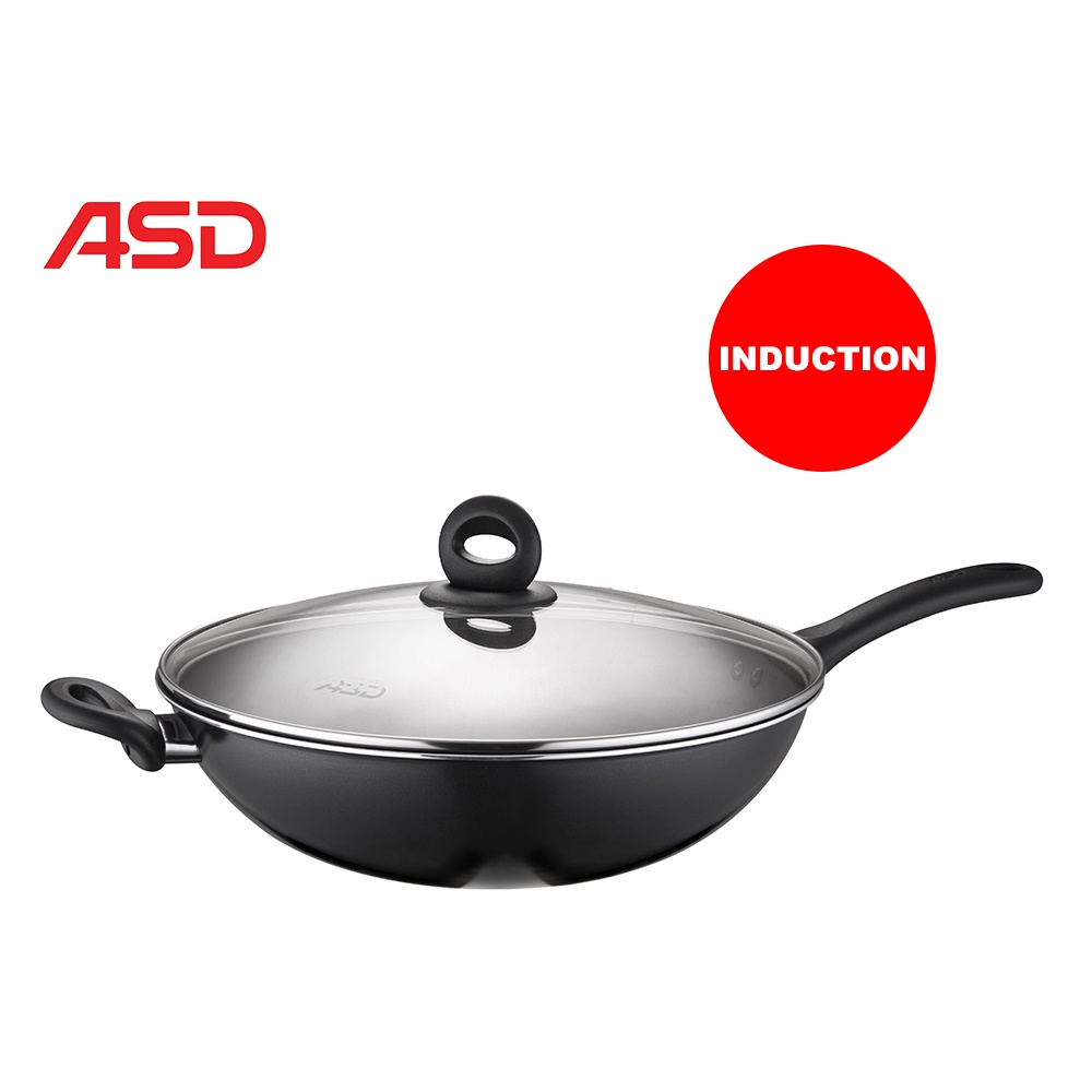 ASD NonStick Induction Wok Pan Shopee Philippines