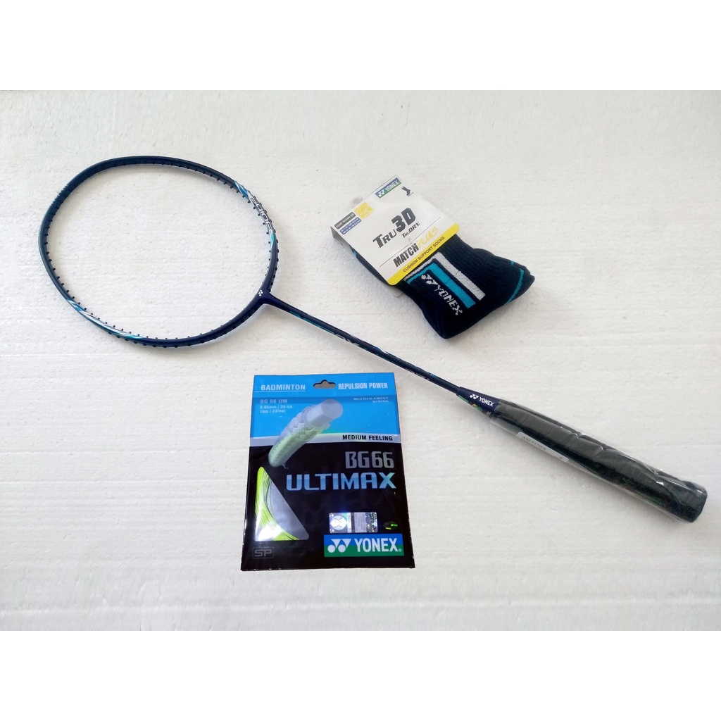 Yonex Astrox Lite 21I 27I Badminton Racket Original ULTIMAX66 String
