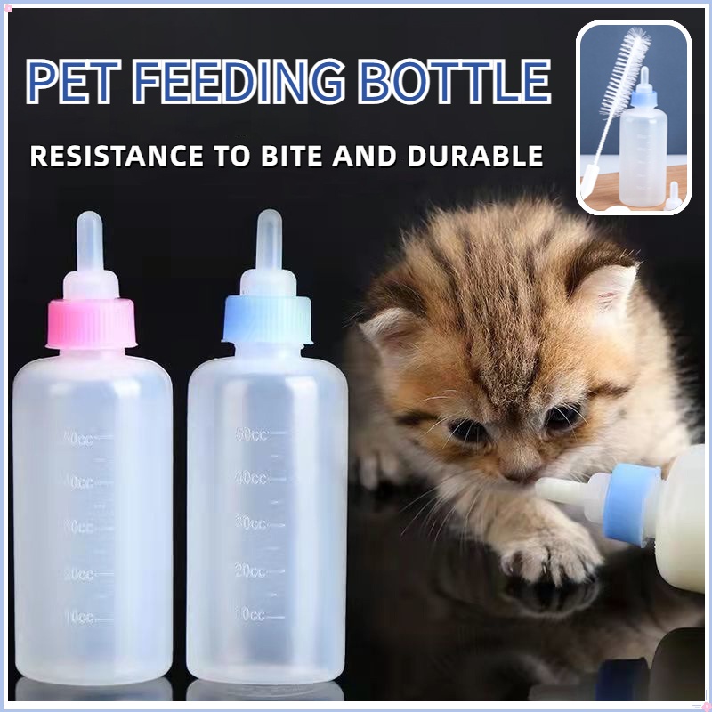 5 In 1 Pet Bottle Kit Pet Feeding Bottle Newborn Animal Feeder