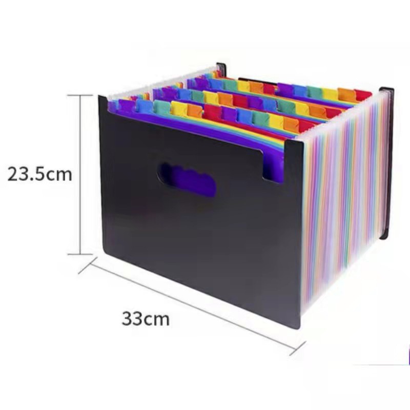 COD 24 Pockets Document File Folder Organizer Expanding File Folder ...