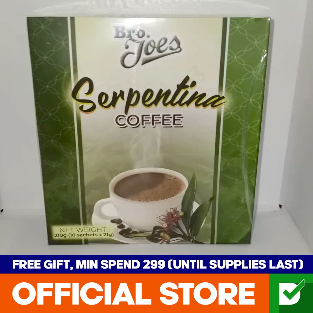 Skinsity Bro Joe's Serpentina Coffee 1 box with 10 sachets Shopee Philippines
