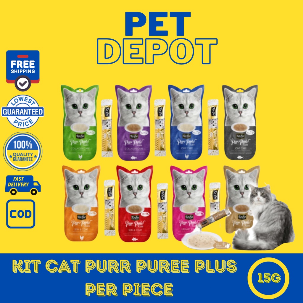 Kit Cat Purr Puree Plus 15g per piece | Shopee Philippines