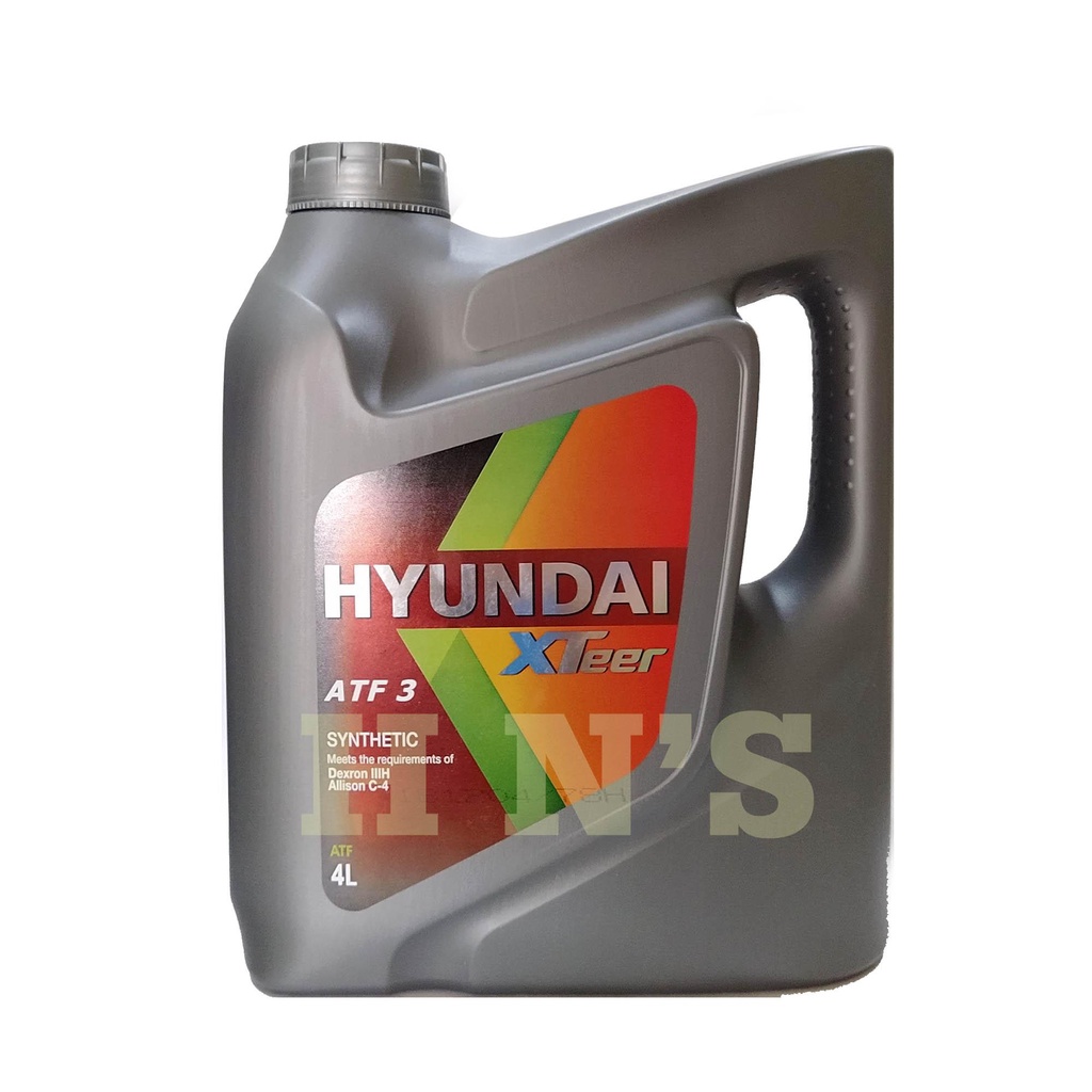 Hyundai Xteer ATF 3 Automatic Transmission Fluid 1 Gallon | Shopee ...