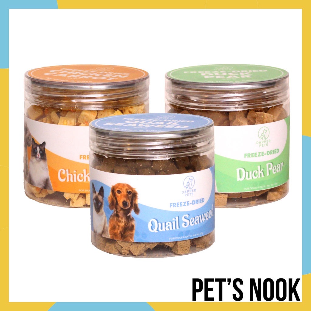 Dapper Pets - Freeze Dried Pet Treats Meat & Fruit/Vegetable Mix (50g ...