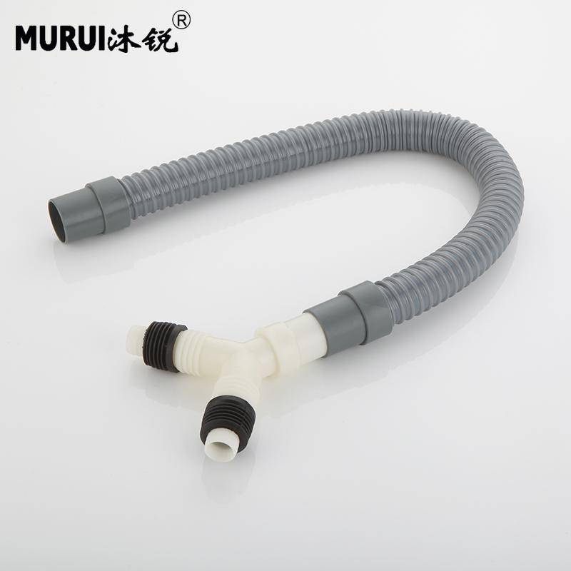 water jet hose connector Double washing machine drain pipe Ytype two