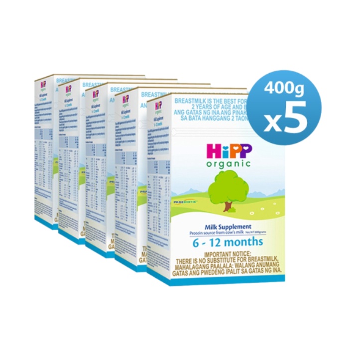 HIPP Organic Milk Supplement 6-12mos 2kg | Shopee Philippines