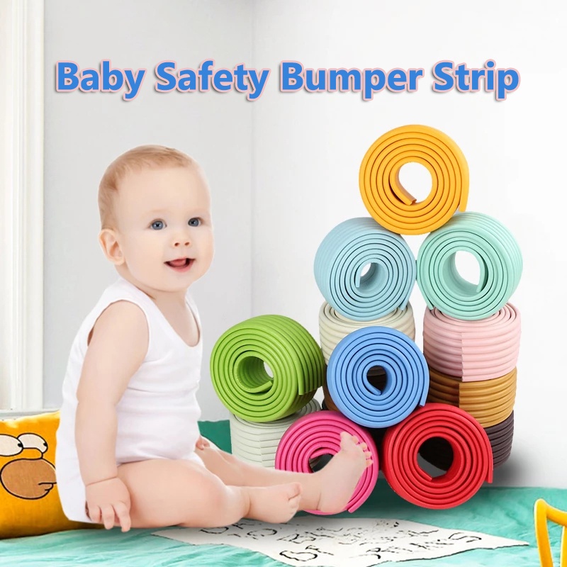 Baby Safety Bumper Strip 2M Baby Anti Collision Strip Child Safe Table