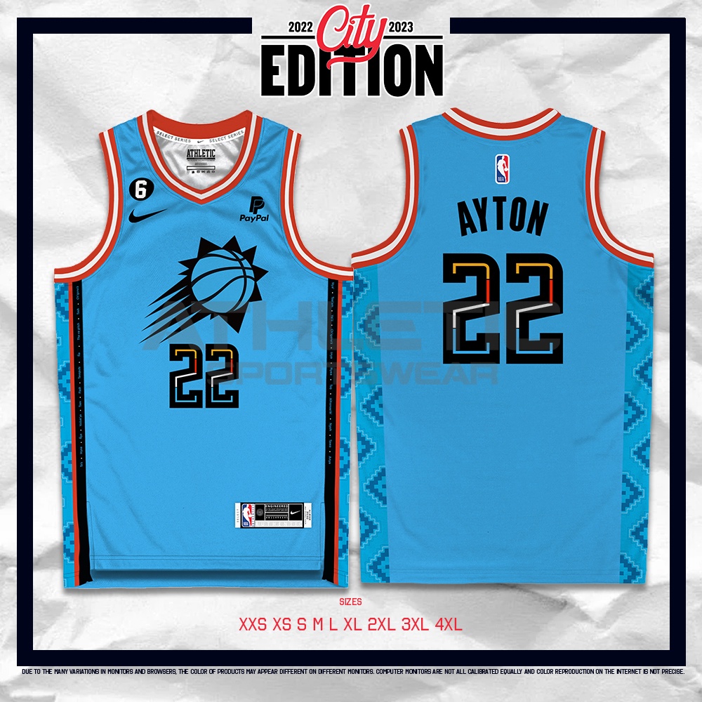 deandre ayton city jersey
