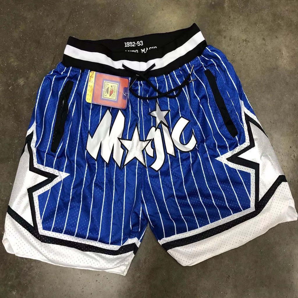 [IN Stock] Orlando Magic Men's NBA Just Don Shorts Hardwood Classics