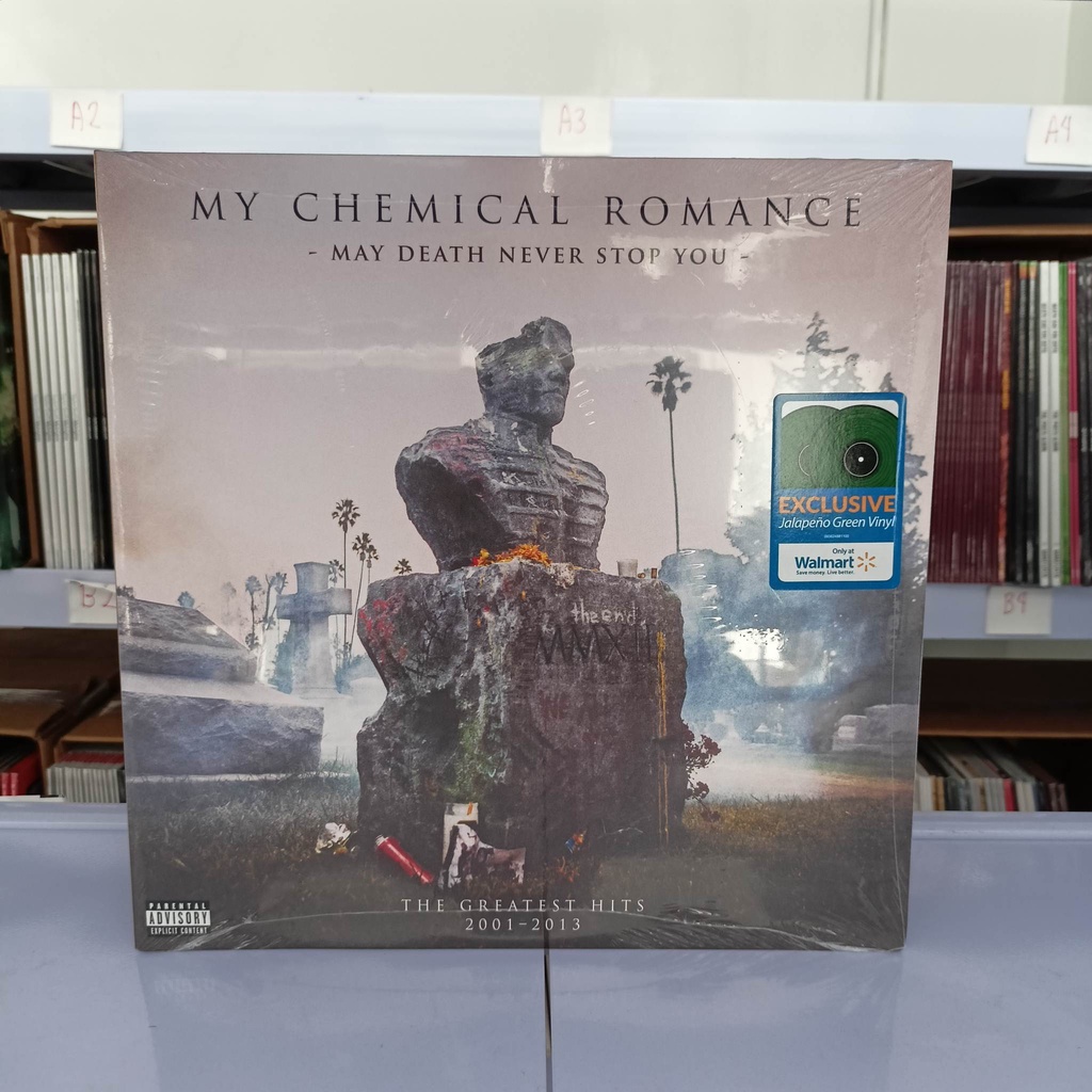 My Chemical Romance - May Death Never Stop You Greatest Hits shops Green Vinyl