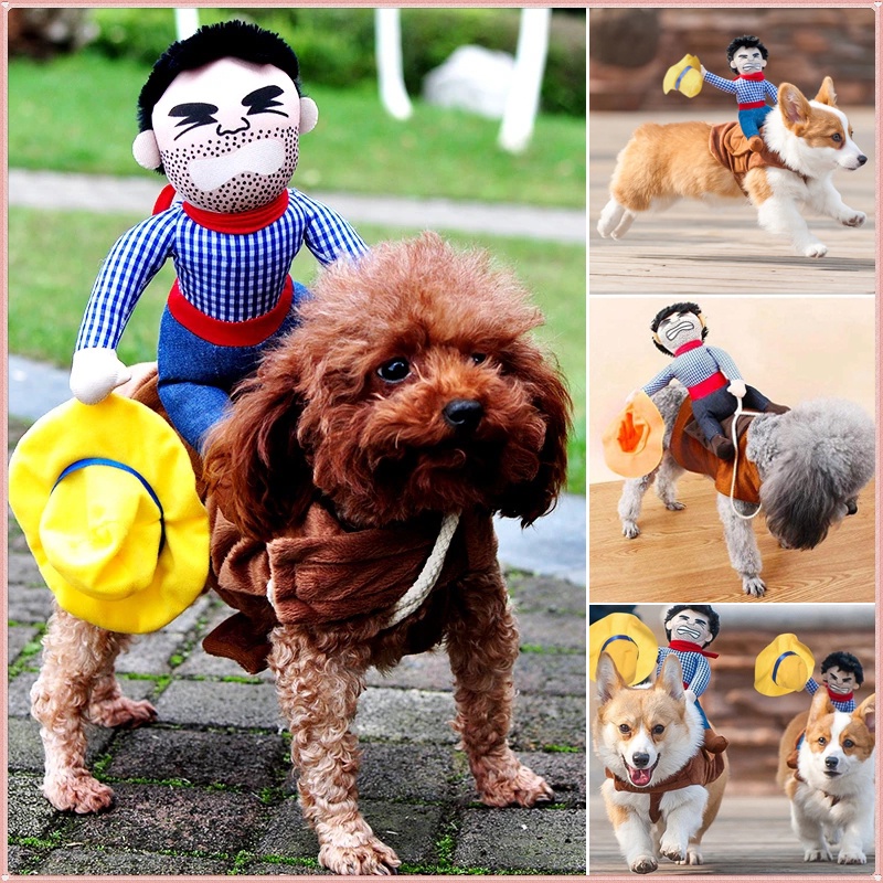 Dog Funny Clothes Pet Cosplay Costume Halloween Cat Dog Festival Party
