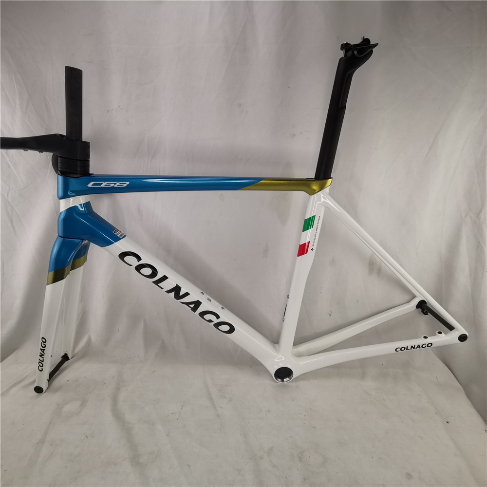 COLNAGO C68 Full Carbon fibre Road Bike Frame Disk Brake Bicycle