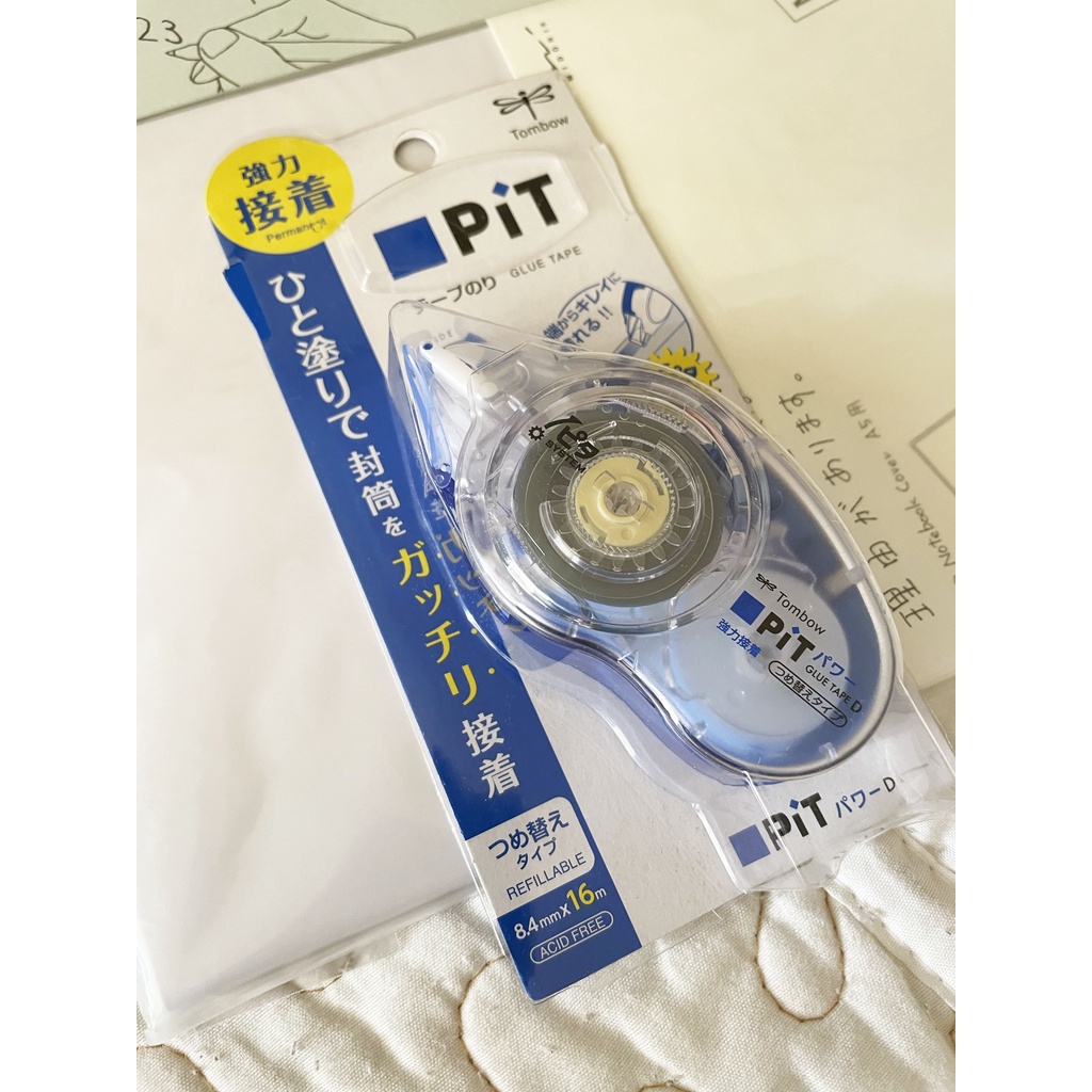 Tombow Pit Glue Tape 8.4mm x 16m (Refillable) Shopee Philippines