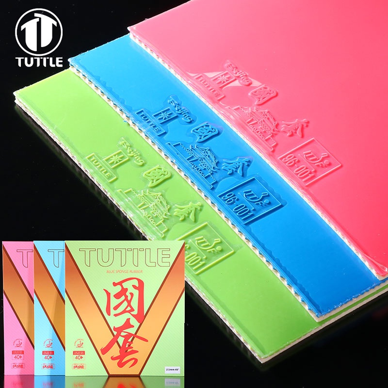 TUTTLE 1PC Table Tennis Rubber Multi-colored Pimples In Rubber ITTF ...