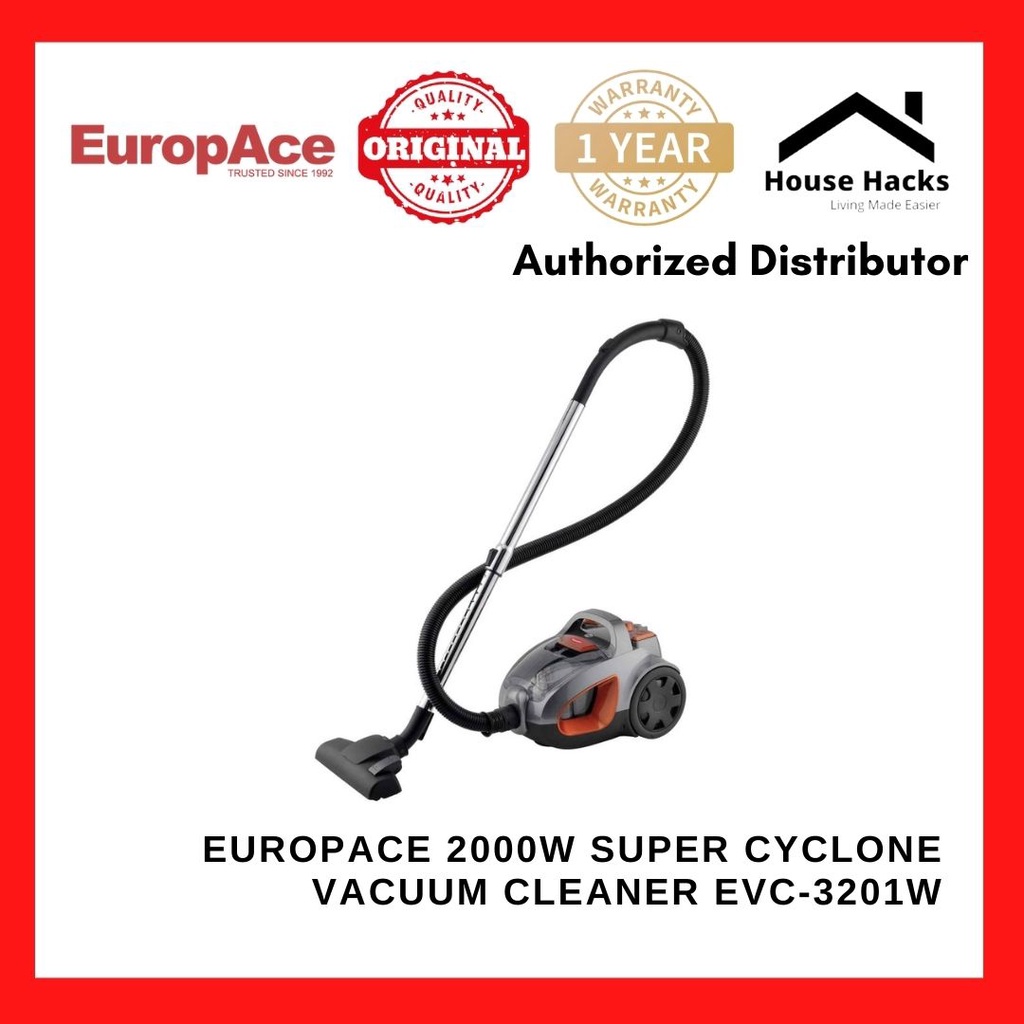 Europace 2000W Super Cyclone Vacuum Cleaner EVC3201W (House Hacks