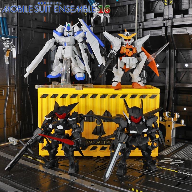 ins Ready Stock Genuine Bandai Gundam MSE Reloaded Movable Capsule Toy