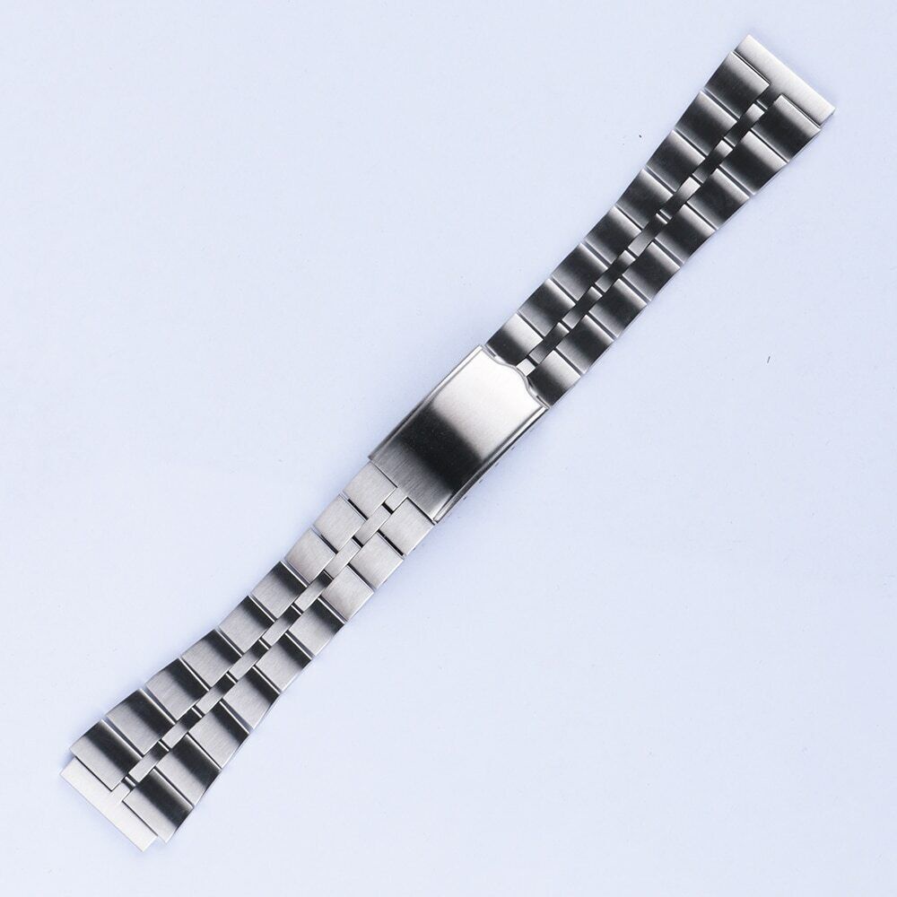 For seiko 20mm Stainless Steel Bracelet Watch Band Strap For Fishbone ...