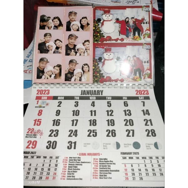 2024 calendar customized personalozed give aways christmas gift