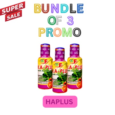 BUNDLE OF 3 - AROMATIC HAPLUS (WITH 30% OFF) | Shopee Philippines