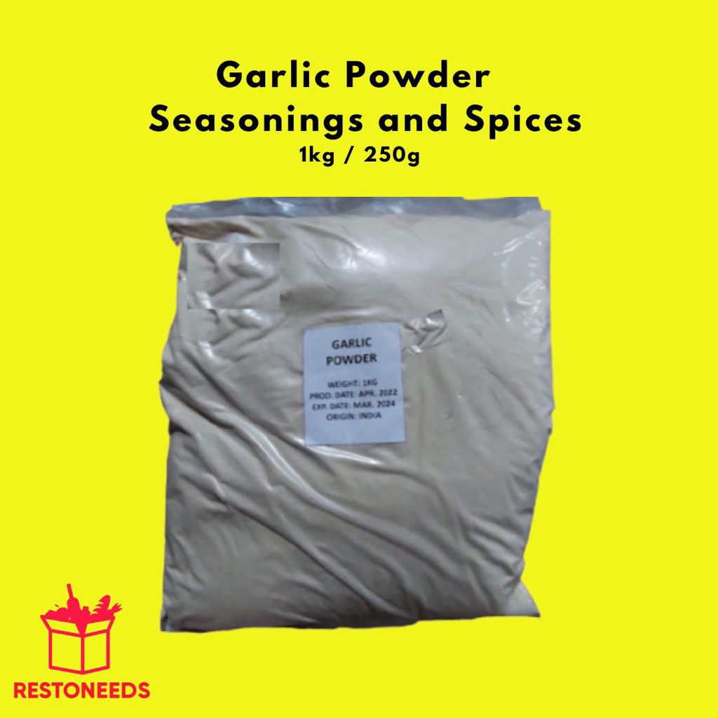 Garlic Powder Seasonings and Spices 1kg / 250g Shopee Philippines